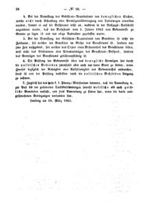 Verordnungsblatt für den Dienstbereich des K.K. Finanzministeriums für die im Reichsrate Vertretenen Königreiche und Länder : [...] : Beilage zu dem Verordnungsblatte für den Dienstbereich des K.K. Österr. Finanz-Ministeriums  18630321 Seite: 6