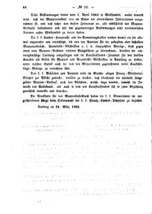 Verordnungsblatt für den Dienstbereich des K.K. Finanzministeriums für die im Reichsrate Vertretenen Königreiche und Länder : [...] : Beilage zu dem Verordnungsblatte für den Dienstbereich des K.K. Österr. Finanz-Ministeriums  18630326 Seite: 6