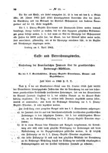 Verordnungsblatt für den Dienstbereich des K.K. Finanzministeriums für die im Reichsrate Vertretenen Königreiche und Länder : [...] : Beilage zu dem Verordnungsblatte für den Dienstbereich des K.K. Österr. Finanz-Ministeriums  18630408 Seite: 2