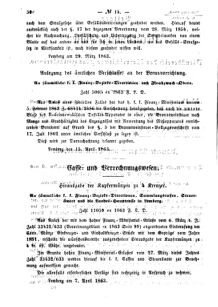 Verordnungsblatt für den Dienstbereich des K.K. Finanzministeriums für die im Reichsrate Vertretenen Königreiche und Länder : [...] : Beilage zu dem Verordnungsblatte für den Dienstbereich des K.K. Österr. Finanz-Ministeriums  18630420 Seite: 2