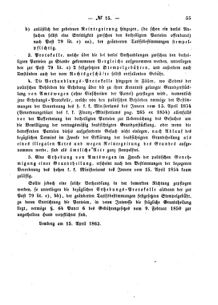 Verordnungsblatt für den Dienstbereich des K.K. Finanzministeriums für die im Reichsrate Vertretenen Königreiche und Länder : [...] : Beilage zu dem Verordnungsblatte für den Dienstbereich des K.K. Österr. Finanz-Ministeriums  18630506 Seite: 3