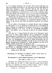 Verordnungsblatt für den Dienstbereich des K.K. Finanzministeriums für die im Reichsrate Vertretenen Königreiche und Länder : [...] : Beilage zu dem Verordnungsblatte für den Dienstbereich des K.K. Österr. Finanz-Ministeriums  18630615 Seite: 2