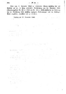 Verordnungsblatt für den Dienstbereich des K.K. Finanzministeriums für die im Reichsrate Vertretenen Königreiche und Länder : [...] : Beilage zu dem Verordnungsblatte für den Dienstbereich des K.K. Österr. Finanz-Ministeriums  18631129 Seite: 2