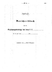 Verordnungsblatt für den Dienstbereich des K.K. Finanzministeriums für die im Reichsrate Vertretenen Königreiche und Länder : [...] : Beilage zu dem Verordnungsblatte für den Dienstbereich des K.K. Österr. Finanz-Ministeriums  18631224 Seite: 21