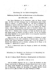 Verordnungsblatt für den Dienstbereich des K.K. Finanzministeriums für die im Reichsrate Vertretenen Königreiche und Länder : [...] : Beilage zu dem Verordnungsblatte für den Dienstbereich des K.K. Österr. Finanz-Ministeriums  18640211 Seite: 3