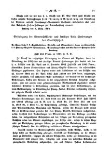 Verordnungsblatt für den Dienstbereich des K.K. Finanzministeriums für die im Reichsrate Vertretenen Königreiche und Länder : [...] : Beilage zu dem Verordnungsblatte für den Dienstbereich des K.K. Österr. Finanz-Ministeriums  18640324 Seite: 3