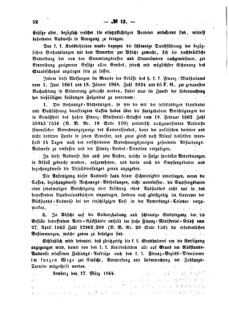 Verordnungsblatt für den Dienstbereich des K.K. Finanzministeriums für die im Reichsrate Vertretenen Königreiche und Länder : [...] : Beilage zu dem Verordnungsblatte für den Dienstbereich des K.K. Österr. Finanz-Ministeriums  18640324 Seite: 4