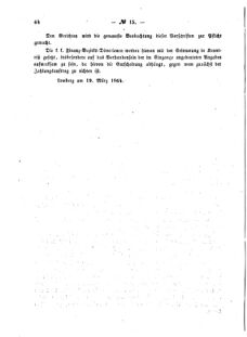 Verordnungsblatt für den Dienstbereich des K.K. Finanzministeriums für die im Reichsrate Vertretenen Königreiche und Länder : [...] : Beilage zu dem Verordnungsblatte für den Dienstbereich des K.K. Österr. Finanz-Ministeriums  18640331 Seite: 4