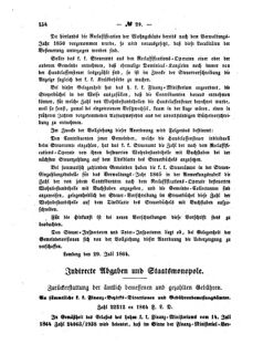 Verordnungsblatt für den Dienstbereich des K.K. Finanzministeriums für die im Reichsrate Vertretenen Königreiche und Länder : [...] : Beilage zu dem Verordnungsblatte für den Dienstbereich des K.K. Österr. Finanz-Ministeriums  18640811 Seite: 2