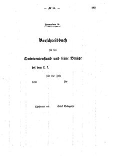 Verordnungsblatt für den Dienstbereich des K.K. Finanzministeriums für die im Reichsrate Vertretenen Königreiche und Länder : [...] : Beilage zu dem Verordnungsblatte für den Dienstbereich des K.K. Österr. Finanz-Ministeriums  18641008 Seite: 5