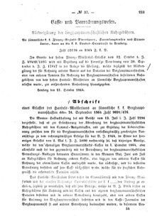 Verordnungsblatt für den Dienstbereich des K.K. Finanzministeriums für die im Reichsrate Vertretenen Königreiche und Länder : [...] : Beilage zu dem Verordnungsblatte für den Dienstbereich des K.K. Österr. Finanz-Ministeriums  18641110 Seite: 5