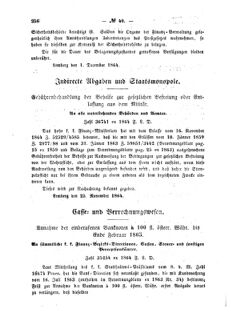 Verordnungsblatt für den Dienstbereich des K.K. Finanzministeriums für die im Reichsrate Vertretenen Königreiche und Länder : [...] : Beilage zu dem Verordnungsblatte für den Dienstbereich des K.K. Österr. Finanz-Ministeriums  18641216 Seite: 2