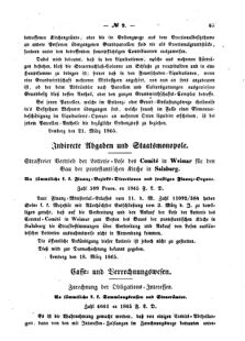 Verordnungsblatt für den Dienstbereich des K.K. Finanzministeriums für die im Reichsrate Vertretenen Königreiche und Länder : [...] : Beilage zu dem Verordnungsblatte für den Dienstbereich des K.K. Österr. Finanz-Ministeriums  18650330 Seite: 5