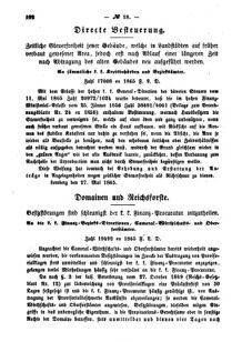 Verordnungsblatt für den Dienstbereich des K.K. Finanzministeriums für die im Reichsrate Vertretenen Königreiche und Länder : [...] : Beilage zu dem Verordnungsblatte für den Dienstbereich des K.K. Österr. Finanz-Ministeriums  18650621 Seite: 2