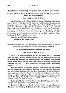 Verordnungsblatt für den Dienstbereich des K.K. Finanzministeriums für die im Reichsrate Vertretenen Königreiche und Länder : [...] : Beilage zu dem Verordnungsblatte für den Dienstbereich des K.K. Österr. Finanz-Ministeriums  18651104 Seite: 2