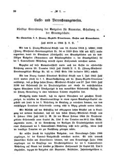 Verordnungsblatt für den Dienstbereich des K.K. Finanzministeriums für die im Reichsrate Vertretenen Königreiche und Länder : [...] : Beilage zu dem Verordnungsblatte für den Dienstbereich des K.K. Österr. Finanz-Ministeriums  18660329 Seite: 2