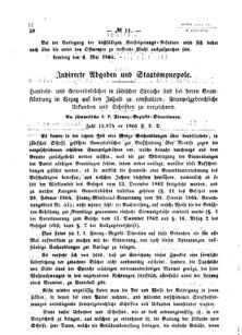 Verordnungsblatt für den Dienstbereich des K.K. Finanzministeriums für die im Reichsrate Vertretenen Königreiche und Länder : [...] : Beilage zu dem Verordnungsblatte für den Dienstbereich des K.K. Österr. Finanz-Ministeriums  18660512 Seite: 2