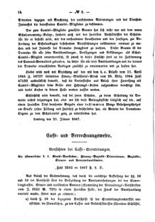 Verordnungsblatt für den Dienstbereich des K.K. Finanzministeriums für die im Reichsrate Vertretenen Königreiche und Länder : [...] : Beilage zu dem Verordnungsblatte für den Dienstbereich des K.K. Österr. Finanz-Ministeriums  18670201 Seite: 6