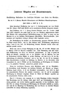 Verordnungsblatt für den Dienstbereich des K.K. Finanzministeriums für die im Reichsrate Vertretenen Königreiche und Länder : [...] : Beilage zu dem Verordnungsblatte für den Dienstbereich des K.K. Österr. Finanz-Ministeriums  18670223 Seite: 3