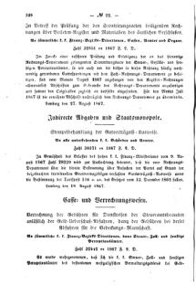 Verordnungsblatt für den Dienstbereich des K.K. Finanzministeriums für die im Reichsrate Vertretenen Königreiche und Länder : [...] : Beilage zu dem Verordnungsblatte für den Dienstbereich des K.K. Österr. Finanz-Ministeriums  18670905 Seite: 2