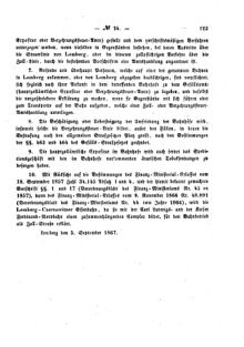 Verordnungsblatt für den Dienstbereich des K.K. Finanzministeriums für die im Reichsrate Vertretenen Königreiche und Länder : [...] : Beilage zu dem Verordnungsblatte für den Dienstbereich des K.K. Österr. Finanz-Ministeriums  18670917 Seite: 3