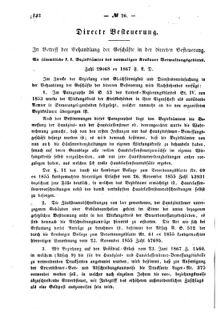 Verordnungsblatt für den Dienstbereich des K.K. Finanzministeriums für die im Reichsrate Vertretenen Königreiche und Länder : [...] : Beilage zu dem Verordnungsblatte für den Dienstbereich des K.K. Österr. Finanz-Ministeriums  18671002 Seite: 2