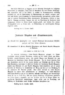 Verordnungsblatt für den Dienstbereich des K.K. Finanzministeriums für die im Reichsrate Vertretenen Königreiche und Länder : [...] : Beilage zu dem Verordnungsblatte für den Dienstbereich des K.K. Österr. Finanz-Ministeriums  18671011 Seite: 2