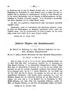 Verordnungsblatt für den Dienstbereich des K.K. Finanzministeriums für die im Reichsrate Vertretenen Königreiche und Länder : [...] : Beilage zu dem Verordnungsblatte für den Dienstbereich des K.K. Österr. Finanz-Ministeriums  18680204 Seite: 2