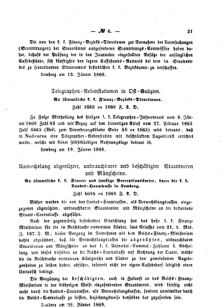 Verordnungsblatt für den Dienstbereich des K.K. Finanzministeriums für die im Reichsrate Vertretenen Königreiche und Länder : [...] : Beilage zu dem Verordnungsblatte für den Dienstbereich des K.K. Österr. Finanz-Ministeriums  18680214 Seite: 5