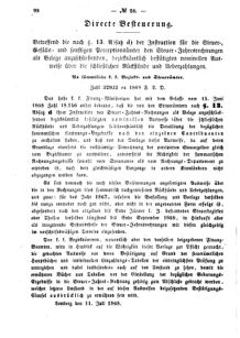 Verordnungsblatt für den Dienstbereich des K.K. Finanzministeriums für die im Reichsrate Vertretenen Königreiche und Länder : [...] : Beilage zu dem Verordnungsblatte für den Dienstbereich des K.K. Österr. Finanz-Ministeriums  18680727 Seite: 2