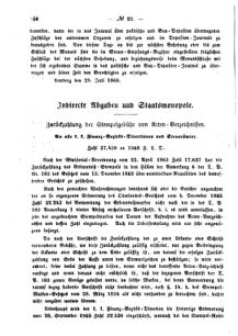 Verordnungsblatt für den Dienstbereich des K.K. Finanzministeriums für die im Reichsrate Vertretenen Königreiche und Länder : [...] : Beilage zu dem Verordnungsblatte für den Dienstbereich des K.K. Österr. Finanz-Ministeriums  18680822 Seite: 2