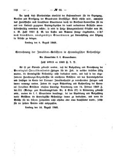 Verordnungsblatt für den Dienstbereich des K.K. Finanzministeriums für die im Reichsrate Vertretenen Königreiche und Länder : [...] : Beilage zu dem Verordnungsblatte für den Dienstbereich des K.K. Österr. Finanz-Ministeriums  18680822 Seite: 4