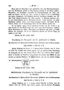 Verordnungsblatt für den Dienstbereich des K.K. Finanzministeriums für die im Reichsrate Vertretenen Königreiche und Länder : [...] : Beilage zu dem Verordnungsblatte für den Dienstbereich des K.K. Österr. Finanz-Ministeriums  18681117 Seite: 2