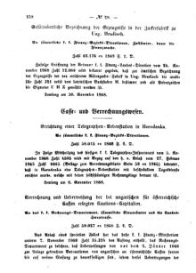 Verordnungsblatt für den Dienstbereich des K.K. Finanzministeriums für die im Reichsrate Vertretenen Königreiche und Länder : [...] : Beilage zu dem Verordnungsblatte für den Dienstbereich des K.K. Österr. Finanz-Ministeriums  18681212 Seite: 2