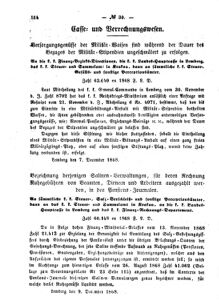 Verordnungsblatt für den Dienstbereich des K.K. Finanzministeriums für die im Reichsrate Vertretenen Königreiche und Länder : [...] : Beilage zu dem Verordnungsblatte für den Dienstbereich des K.K. Österr. Finanz-Ministeriums  18681224 Seite: 4