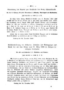 Verordnungsblatt für den Dienstbereich des K.K. Finanzministeriums für die im Reichsrate Vertretenen Königreiche und Länder : [...] : Beilage zu dem Verordnungsblatte für den Dienstbereich des K.K. Österr. Finanz-Ministeriums  18690120 Seite: 17