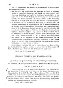 Verordnungsblatt für den Dienstbereich des K.K. Finanzministeriums für die im Reichsrate Vertretenen Königreiche und Länder : [...] : Beilage zu dem Verordnungsblatte für den Dienstbereich des K.K. Österr. Finanz-Ministeriums  18690120 Seite: 2