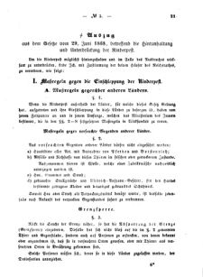 Verordnungsblatt für den Dienstbereich des K.K. Finanzministeriums für die im Reichsrate Vertretenen Königreiche und Länder : [...] : Beilage zu dem Verordnungsblatte für den Dienstbereich des K.K. Österr. Finanz-Ministeriums  18690120 Seite: 3