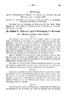 Verordnungsblatt für den Dienstbereich des K.K. Finanzministeriums für die im Reichsrate Vertretenen Königreiche und Länder : [...] : Beilage zu dem Verordnungsblatte für den Dienstbereich des K.K. Österr. Finanz-Ministeriums  18690120 Seite: 7