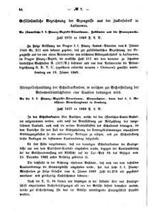 Verordnungsblatt für den Dienstbereich des K.K. Finanzministeriums für die im Reichsrate Vertretenen Königreiche und Länder : [...] : Beilage zu dem Verordnungsblatte für den Dienstbereich des K.K. Österr. Finanz-Ministeriums  18690203 Seite: 4