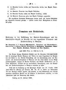 Verordnungsblatt für den Dienstbereich des K.K. Finanzministeriums für die im Reichsrate Vertretenen Königreiche und Länder : [...] : Beilage zu dem Verordnungsblatte für den Dienstbereich des K.K. Österr. Finanz-Ministeriums  18690308 Seite: 3