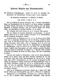 Verordnungsblatt für den Dienstbereich des K.K. Finanzministeriums für die im Reichsrate Vertretenen Königreiche und Länder : [...] : Beilage zu dem Verordnungsblatte für den Dienstbereich des K.K. Österr. Finanz-Ministeriums  18690326 Seite: 7