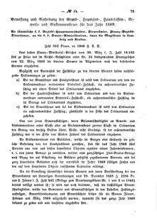 Verordnungsblatt für den Dienstbereich des K.K. Finanzministeriums für die im Reichsrate Vertretenen Königreiche und Länder : [...] : Beilage zu dem Verordnungsblatte für den Dienstbereich des K.K. Österr. Finanz-Ministeriums  18690410 Seite: 3