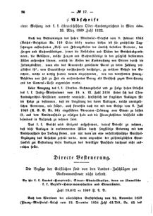 Verordnungsblatt für den Dienstbereich des K.K. Finanzministeriums für die im Reichsrate Vertretenen Königreiche und Länder : [...] : Beilage zu dem Verordnungsblatte für den Dienstbereich des K.K. Österr. Finanz-Ministeriums  18690522 Seite: 2