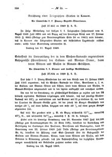 Verordnungsblatt für den Dienstbereich des K.K. Finanzministeriums für die im Reichsrate Vertretenen Königreiche und Länder : [...] : Beilage zu dem Verordnungsblatte für den Dienstbereich des K.K. Österr. Finanz-Ministeriums  18690827 Seite: 2