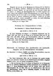 Verordnungsblatt für den Dienstbereich des K.K. Finanzministeriums für die im Reichsrate Vertretenen Königreiche und Länder : [...] : Beilage zu dem Verordnungsblatte für den Dienstbereich des K.K. Österr. Finanz-Ministeriums  18690911 Seite: 2