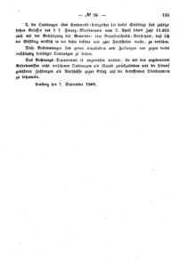 Verordnungsblatt für den Dienstbereich des K.K. Finanzministeriums für die im Reichsrate Vertretenen Königreiche und Länder : [...] : Beilage zu dem Verordnungsblatte für den Dienstbereich des K.K. Österr. Finanz-Ministeriums  18690911 Seite: 3