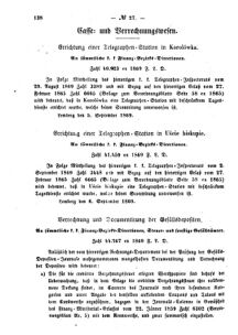 Verordnungsblatt für den Dienstbereich des K.K. Finanzministeriums für die im Reichsrate Vertretenen Königreiche und Länder : [...] : Beilage zu dem Verordnungsblatte für den Dienstbereich des K.K. Österr. Finanz-Ministeriums  18691005 Seite: 2