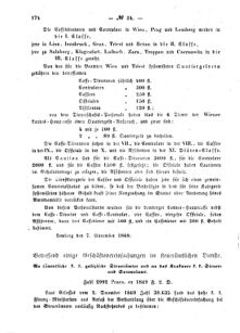 Verordnungsblatt für den Dienstbereich des K.K. Finanzministeriums für die im Reichsrate Vertretenen Königreiche und Länder : [...] : Beilage zu dem Verordnungsblatte für den Dienstbereich des K.K. Österr. Finanz-Ministeriums  18691222 Seite: 2