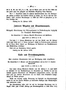 Verordnungsblatt für den Dienstbereich des K.K. Finanzministeriums für die im Reichsrate Vertretenen Königreiche und Länder : [...] : Beilage zu dem Verordnungsblatte für den Dienstbereich des K.K. Österr. Finanz-Ministeriums  18700326 Seite: 5